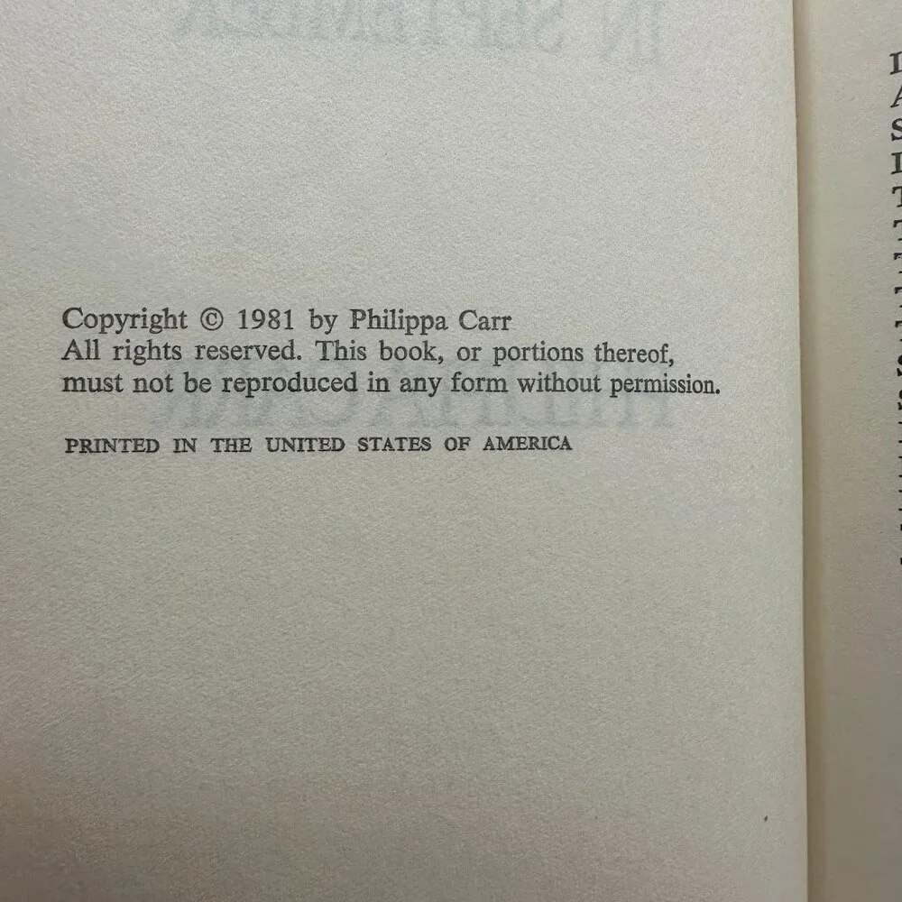Philippa Carr library copy